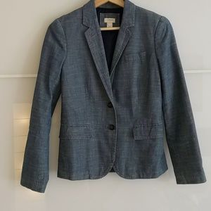 Lightweight J. Crew Chambray Dress Jacket